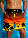 Breathable Swim Trunks with Pockets